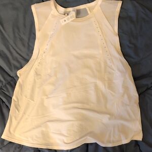 Lululemon Athletica White Tank Top